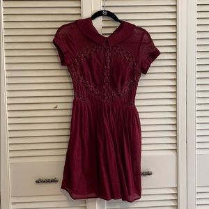 Red Lace Dress